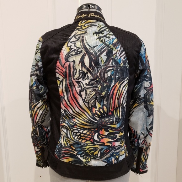Harley Davidson Women's Mesh Jacket - Picture 2 of 12